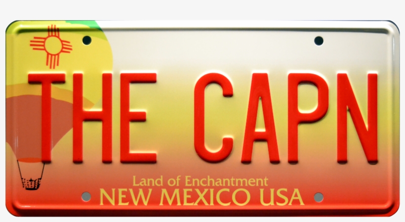 The Capn Prop Plate Movie Memorabilia From Breaking - Breaking Bad / Jesse Pinkman's Monte Carlo / The Capn, transparent png download