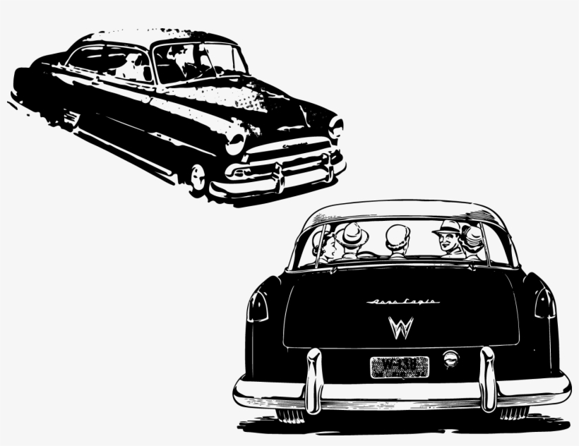 Vintage Car Classic Car - Cadeau Voor Mannen - Cadeaupapier Nieuws, transparent png download