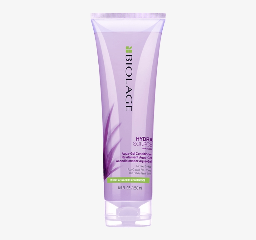 Hydrasource Aqua-gel Conditioner - Matrix Biolage Hydra Source Aqua Gel Conditioner 250ml, transparent png download