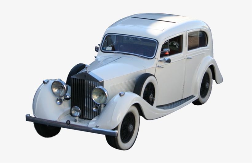 1937 Rolls Royce - Antique Car, transparent png download