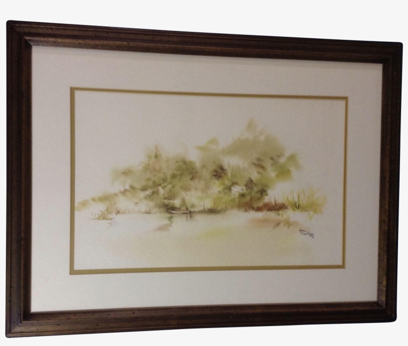 Joni Van Kley, Fisherman Boat Fishing In Everglades, - Picture Frame, transparent png download