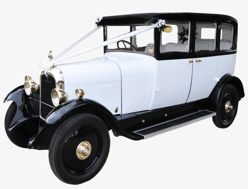 Alice, Another Stunning White Vintage Citroen - Png Vintage Wedding Car, transparent png download