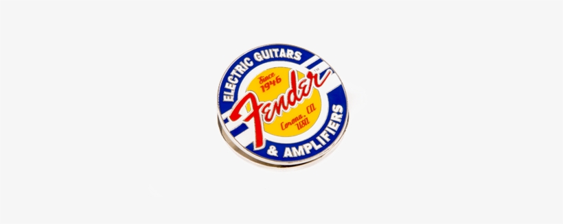 Fender® Magnet Clip Guitars And Amps Logo - Fender Guitars And Amplifiers Logo, transparent png download
