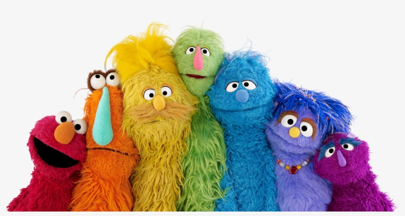 Sesame Street Is Proud To Support Families Of All Shapes, - Sesame Street Pride, transparent png download