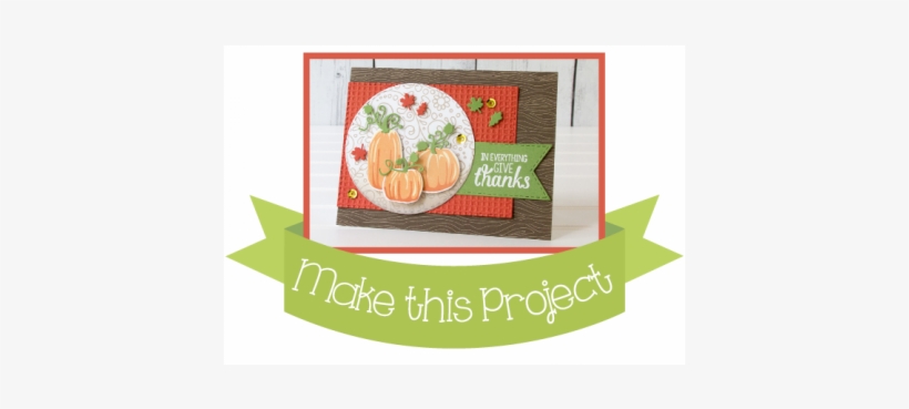 Make This Project - Pumpkin, transparent png download