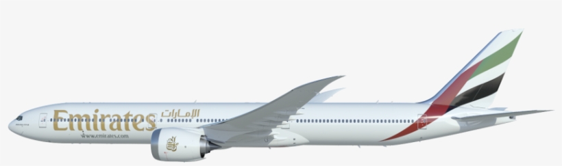 The 777x Is Boeing's Newest Family Of Twin Aisle Airplanes - Emirates Boeing 777 8, transparent png download