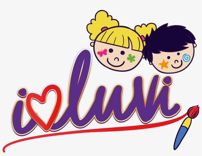 I Love Luvi Face Painting, transparent png download