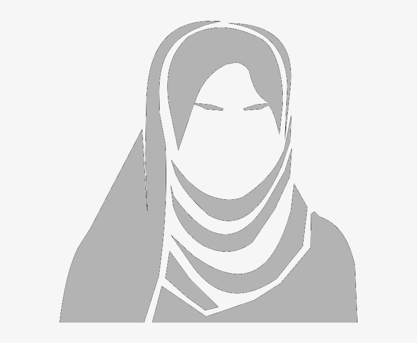 Xenophobia - Hijab Clip Art, transparent png download