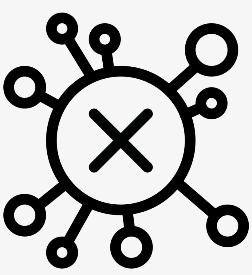 Security Virus Icon - Icon Skill, transparent png download