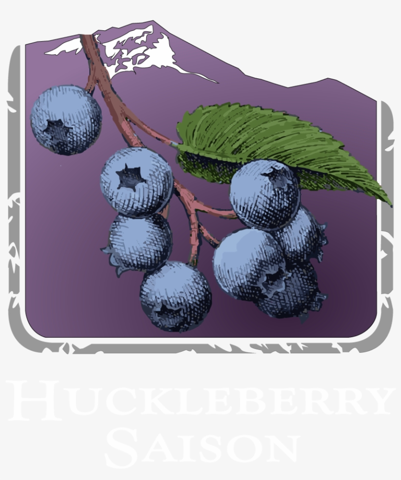 Huckleberry Saison - Lolo Peak Brewing Company, transparent png download