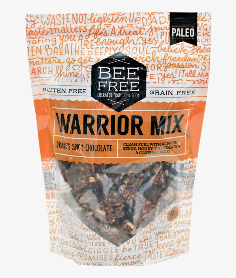 Beefree Gluten-free Bakery Drake's Spicy Chocolate - Beefree Warrior Mix Granola | Gluten Free, Grain Free,, transparent png download