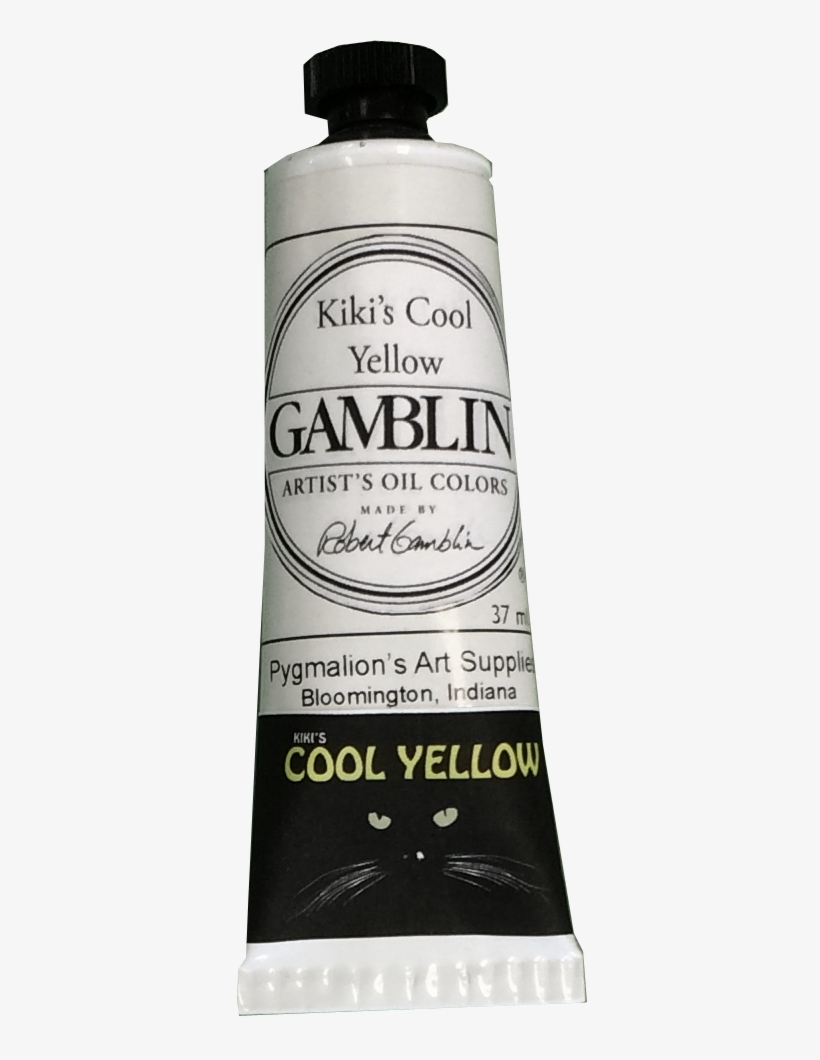 Cook Yellow - Gamblin Artist's Oil Colors Cobalt Blue 37 Ml, transparent png download