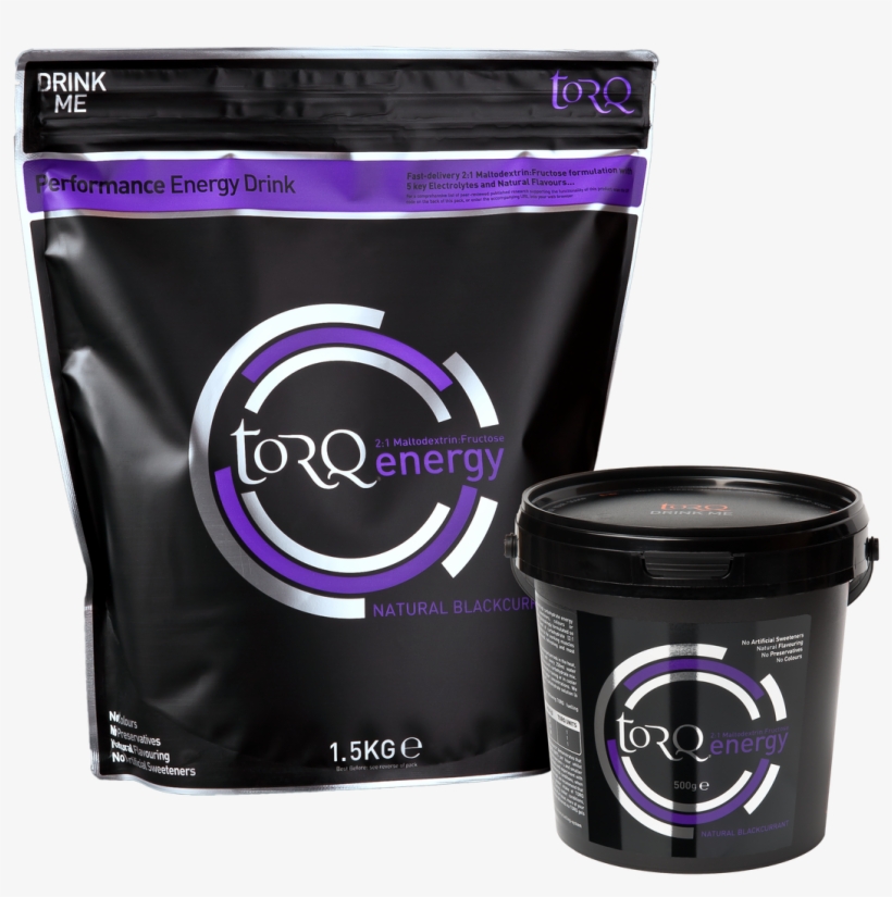 Torq Energy - Natural Blackcurrant - Torq Energy Drink 1.5kg Lime & Lemon, transparent png download