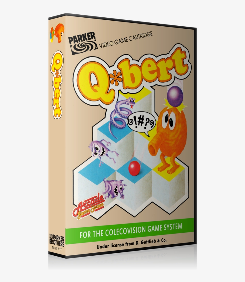 Q Bert Coleco Replacement Case Or Cover - Q Bert Old Version, transparent png download