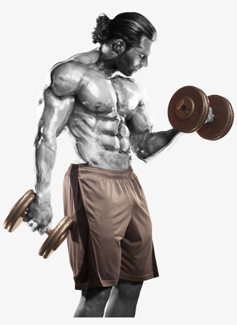 Magazine Concept For Bodybuilding - Biceps Curl, transparent png download
