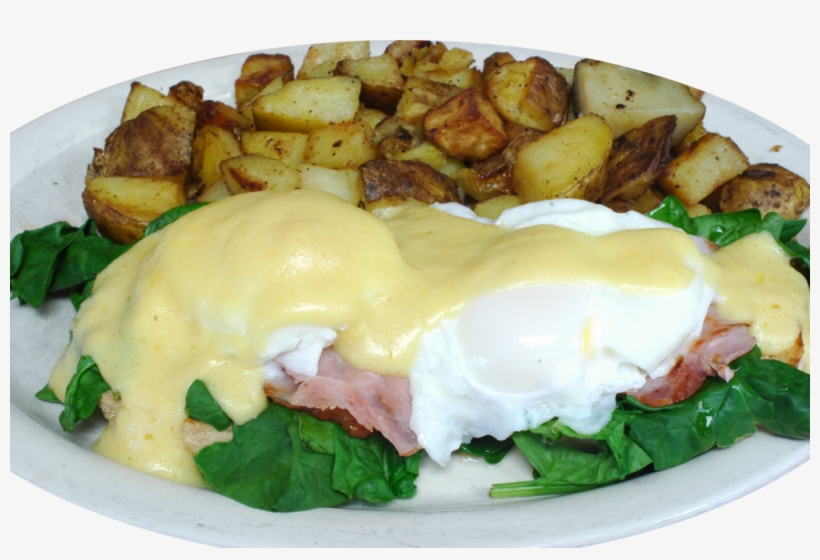 Country Style Eggs Benedict Recipes Dishmaps - Eggs Benedict, transparent png download