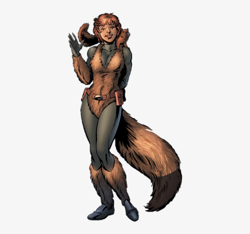Squirrel Girl Transparent - Squirrel Girl, transparent png download