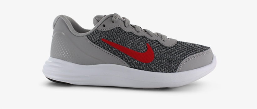 Nike Lunar Apparent Ps Kids Grey University Red Black, transparent png download
