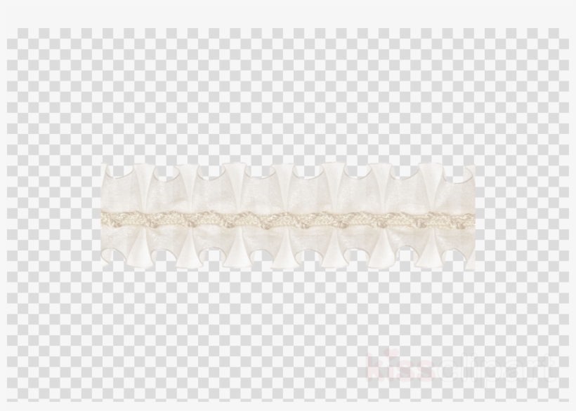 Ruffled Trim Clipart Ruffle Trim Scrapbooking - Bananas Iconos, transparent png download