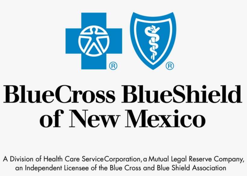 Bcbsnm Ctr Tagline 300dpi - Blue Cross Blue Shield New Mexico Logo, transparent png download