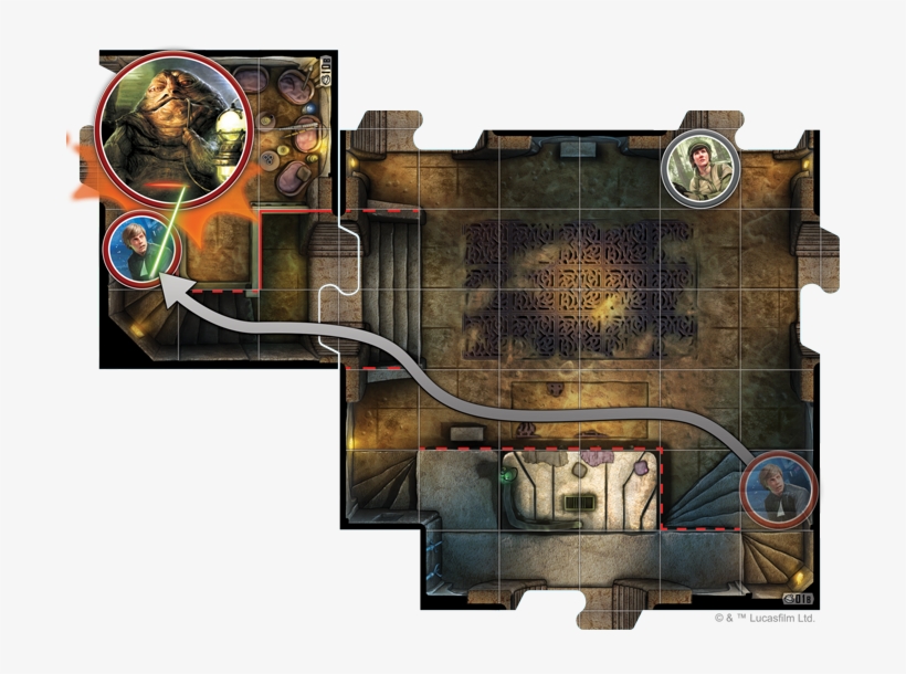 Let - Imperial Assault Luke Skywalker Jedi, transparent png download