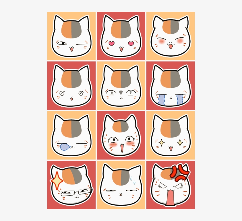 Nyanko Sensei Line Emojis “ ↳which Nyanko Sensei Are - Line, transparent png download