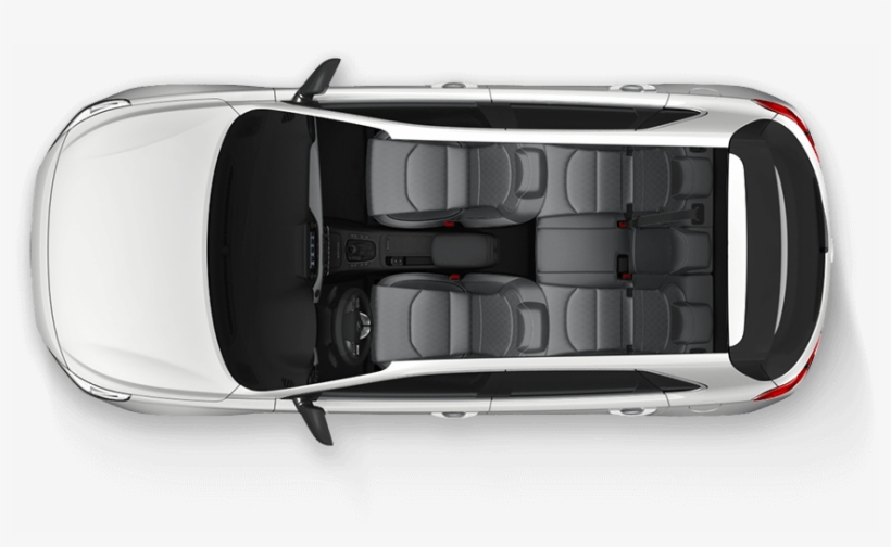 Birds-eye View Of Thenew Hyundai I30 - Auto Vista Aerea Png, transparent png download