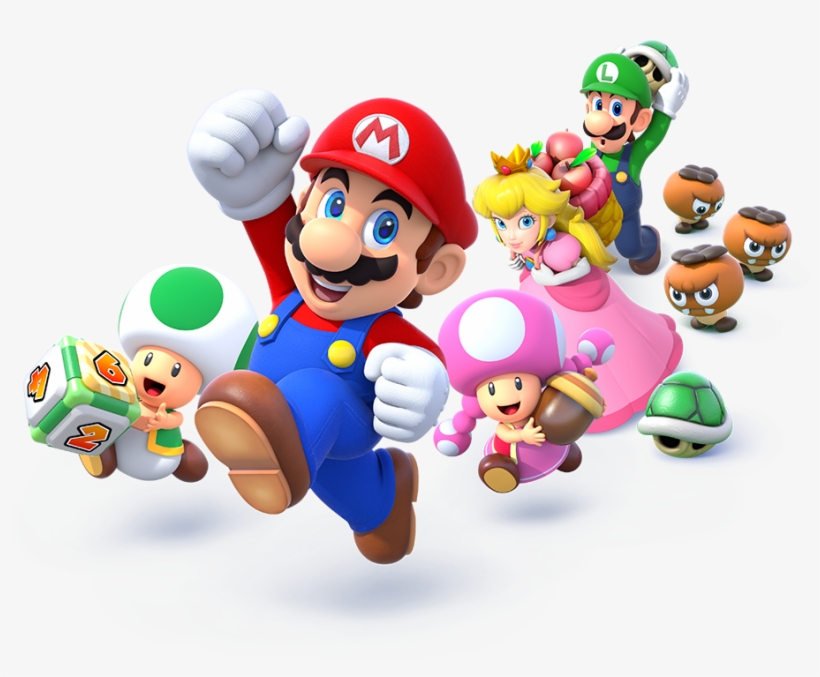 Mario Party Png - Mario Party Star Rush Nintendo 3ds, transparent png download