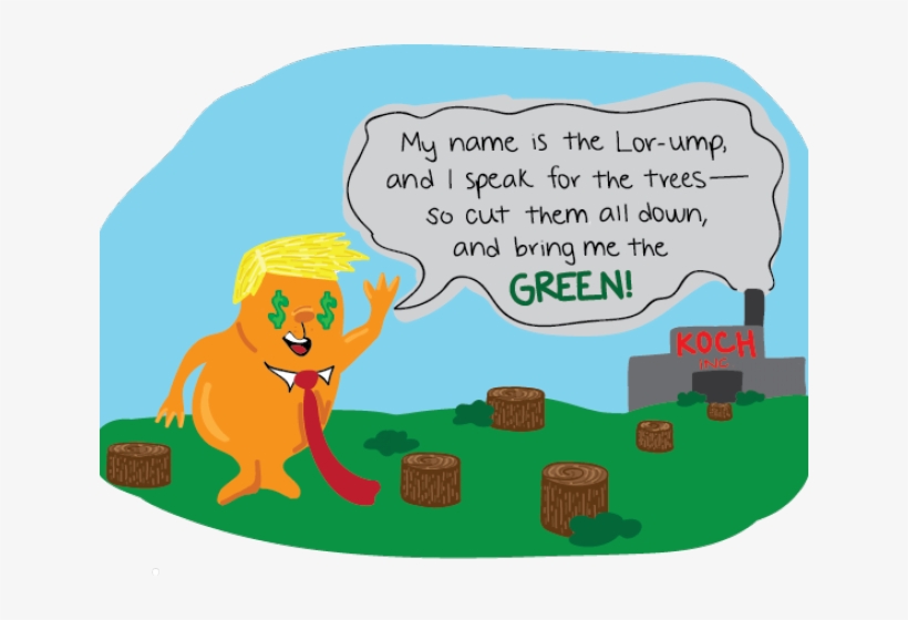 Stump Clipart Donald Trump - Cartoon Of Trump Bent Over, transparent png download