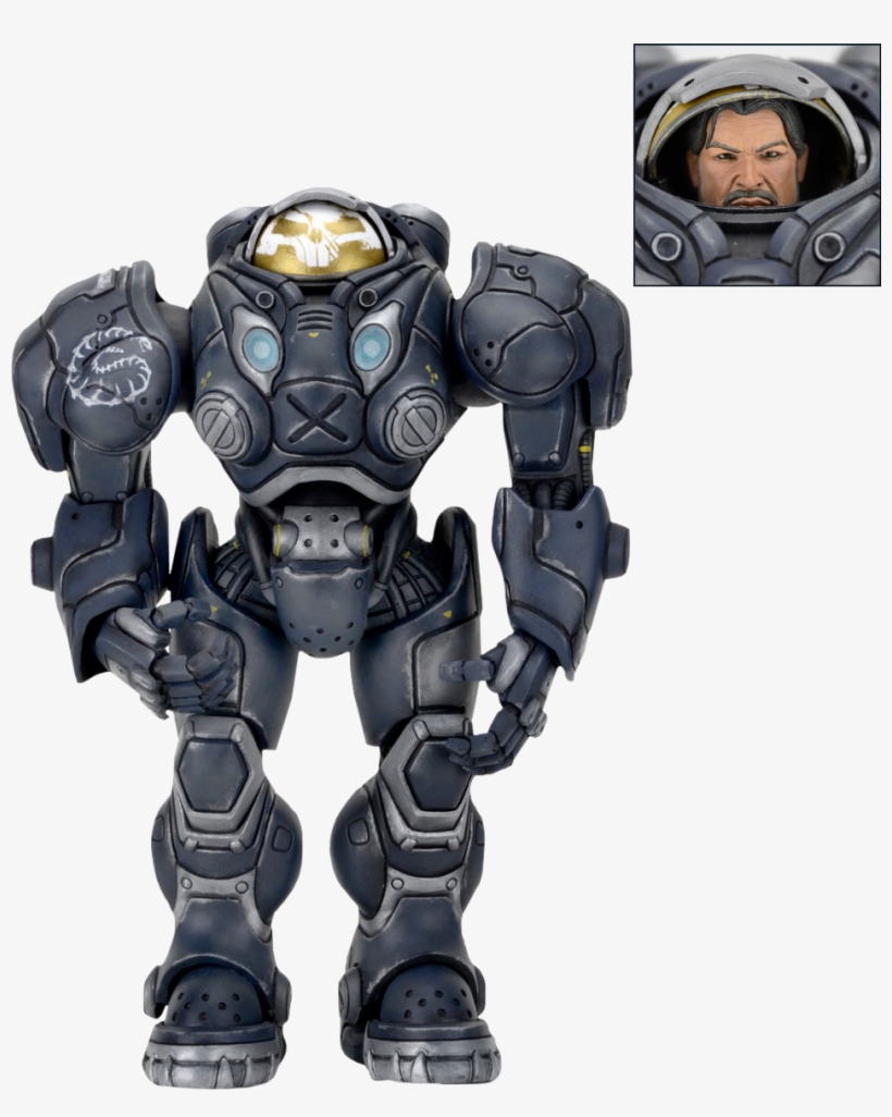 Jim Raynor 7” Action Figure - Heroes Of The Storm Raynor Figure, transparent png download