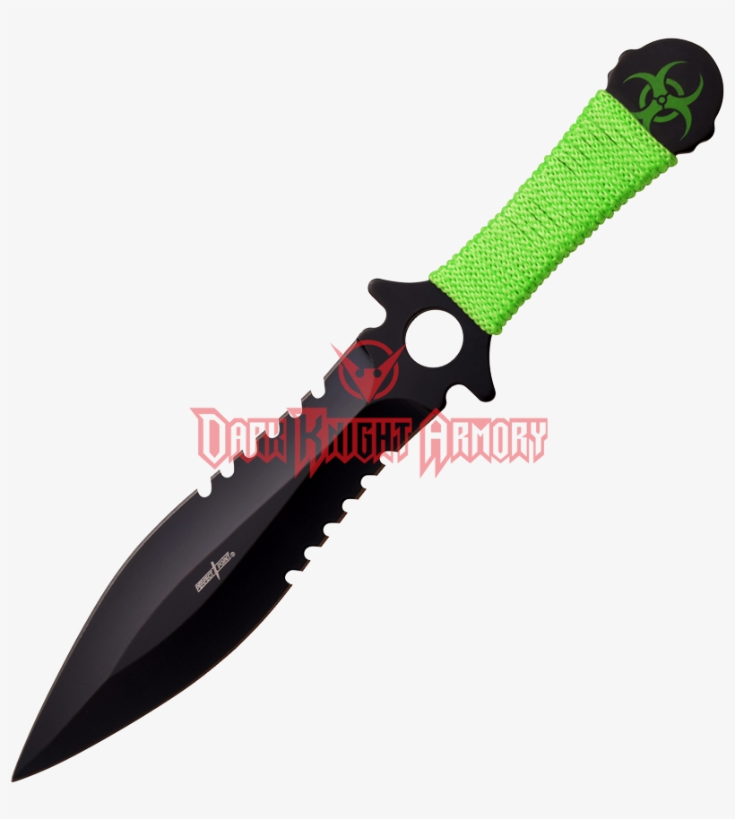 3 Piece Biohazard Throwing Knives - Grand Way, transparent png download