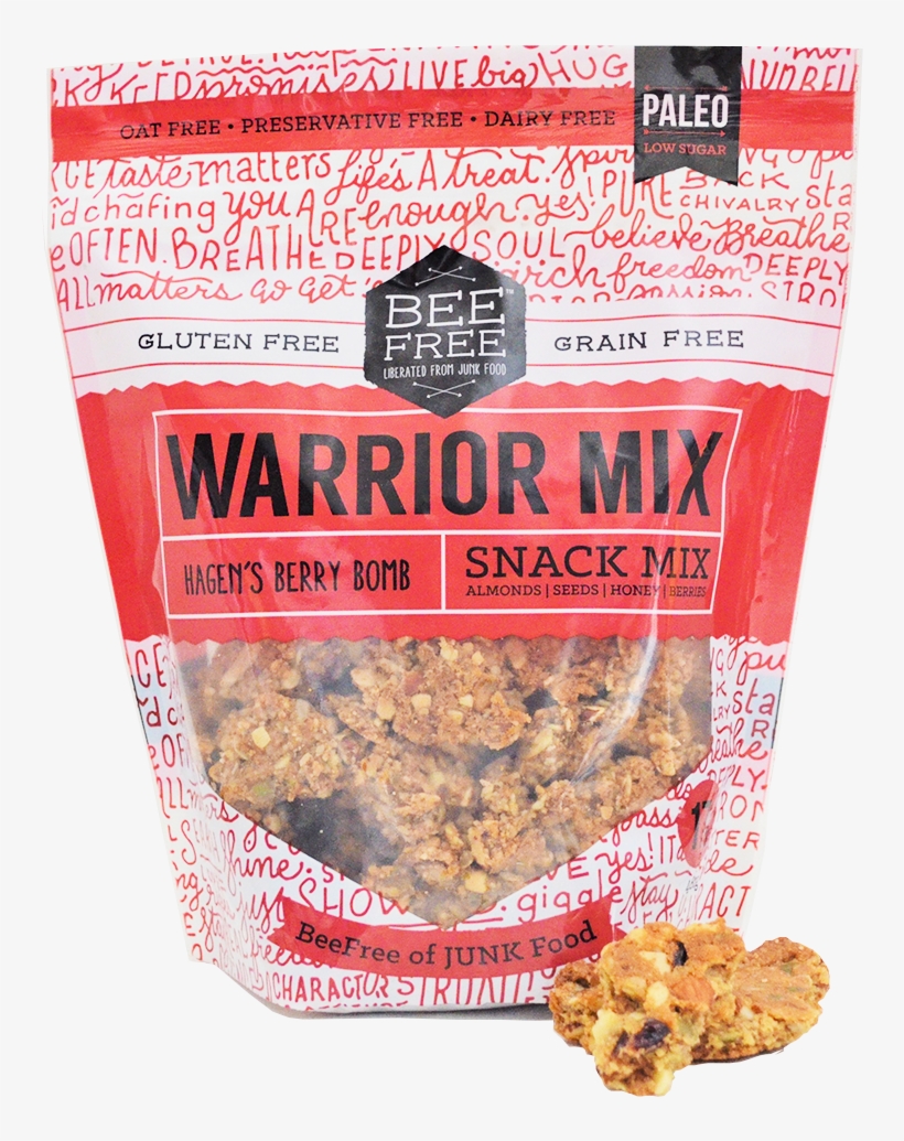 Beefree Gluten-free Bakery Hagen's Berry Warrior Mix - Gluten-free Diet, transparent png download