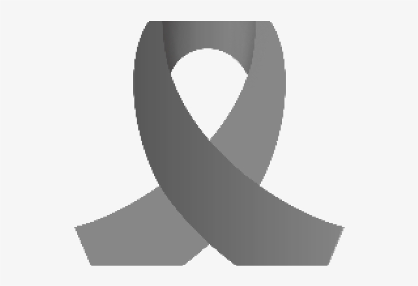 Ribbon Clipart Brain Tumor - Emblem, transparent png download
