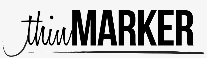 Thin Marker Art Supply Reviews - Black Lip Smacker Logo, transparent png download