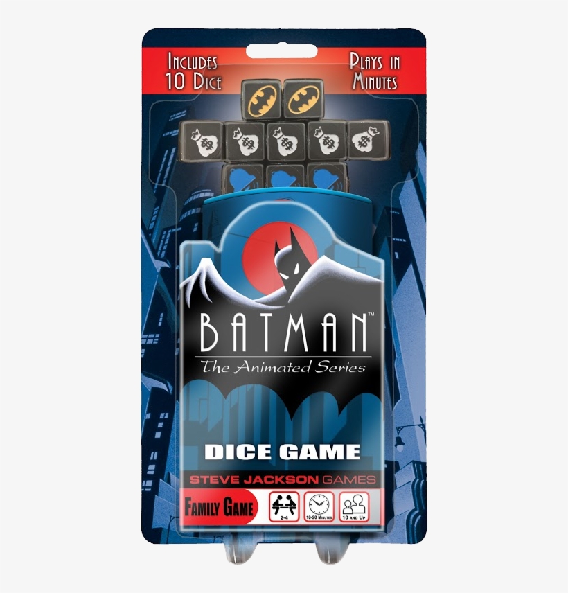 Batman The Animated Series Dice Game - Batman Animated Series Gotham Under Siege, transparent png download