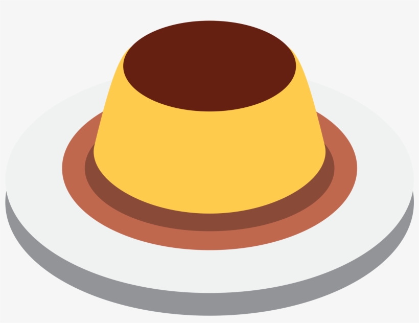 Custard - Pudim Emoji, transparent png download