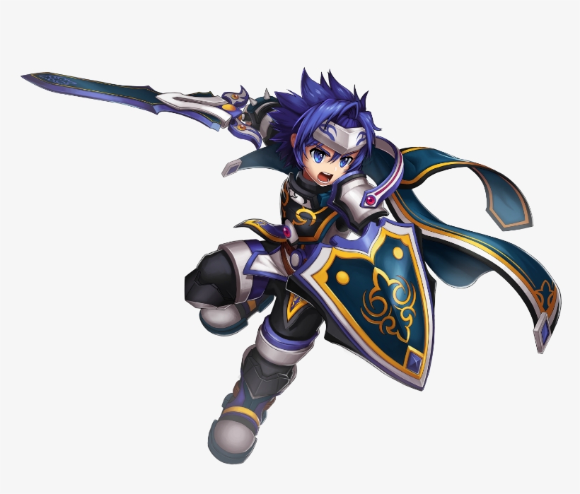 Ronan Erudon From Grand Chase As A Playable Character - Grand Chase Aegis Knight, transparent png download