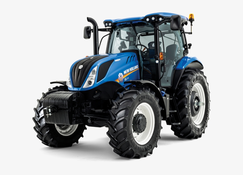 T6 Series Tier 4b - New Holland T7 225 Bluepower, transparent png download