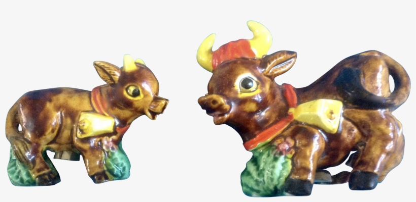 Palmar Salt & Pepper Shakers Bull Cow M - Salt And Pepper Shakers, transparent png download