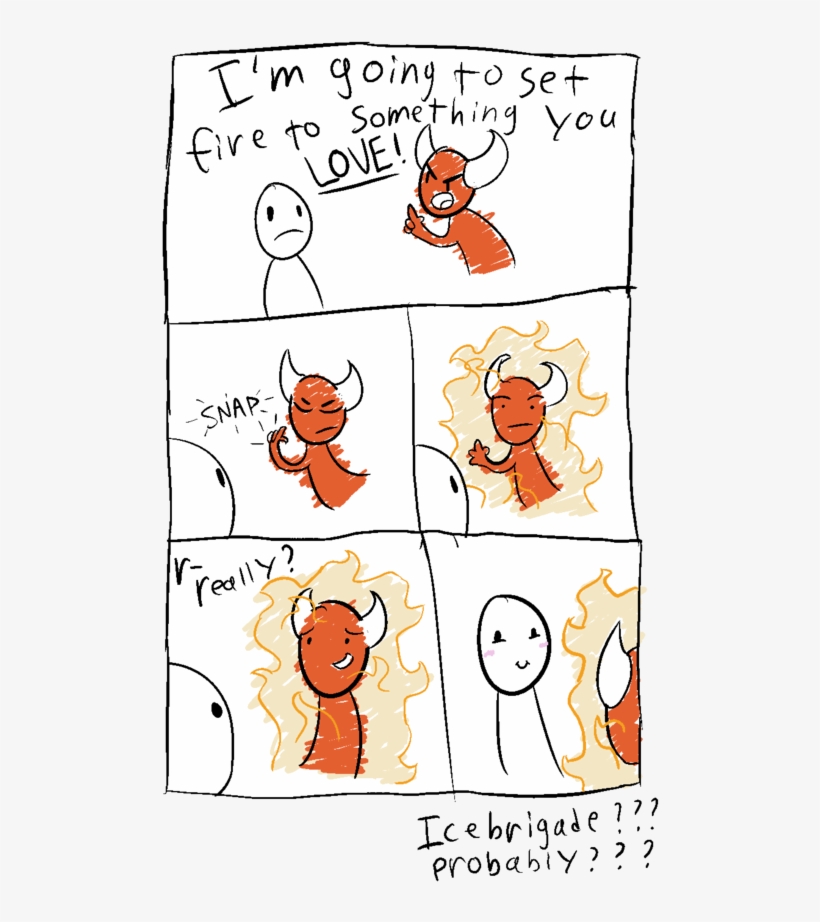 R-really - I M Going To Set Fire To Something You Love, transparent png download