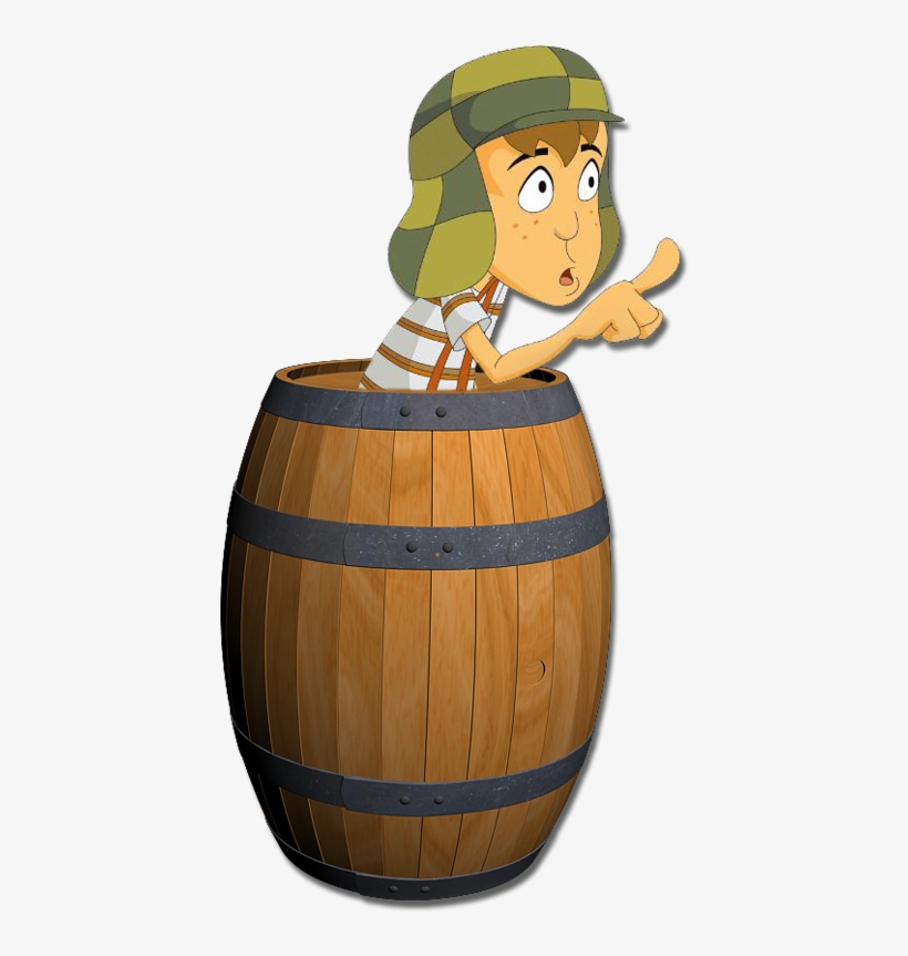 Pin De Marina ♥♥♥ Em Chaves - Barril Chavo Del Ocho, transparent png download