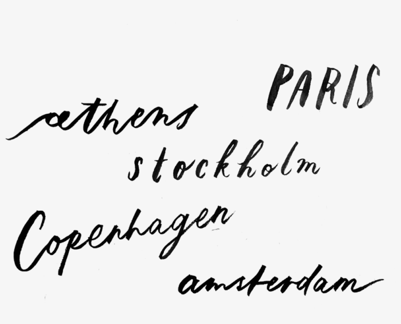 Brush Stroke Letters Png - Letter, transparent png download