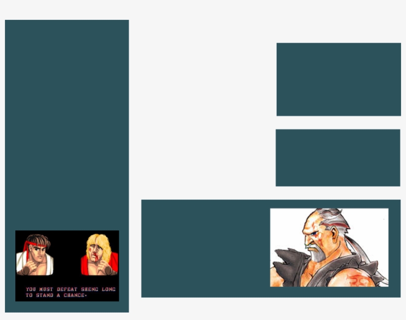 Na Tela De Vitória De Ryu Em Street - Defeat Sheng Long To Stand, transparent png download