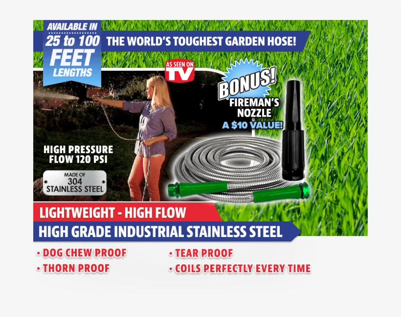 Metal Garden Hose Is Guaranteed Puncture Proof - Fresh Egg Studio Digital Body Weight Bathroom Scale, transparent png download