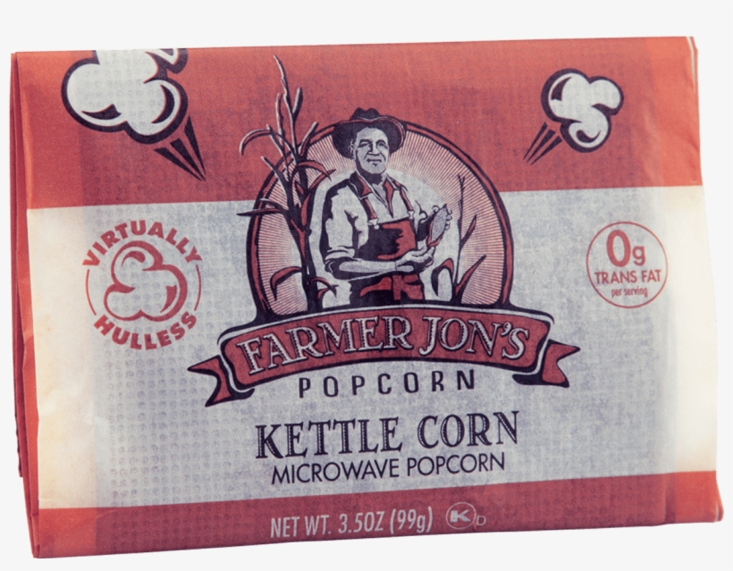 Home - Farmer Jon's Party Bag Natural Popcorn, transparent png download