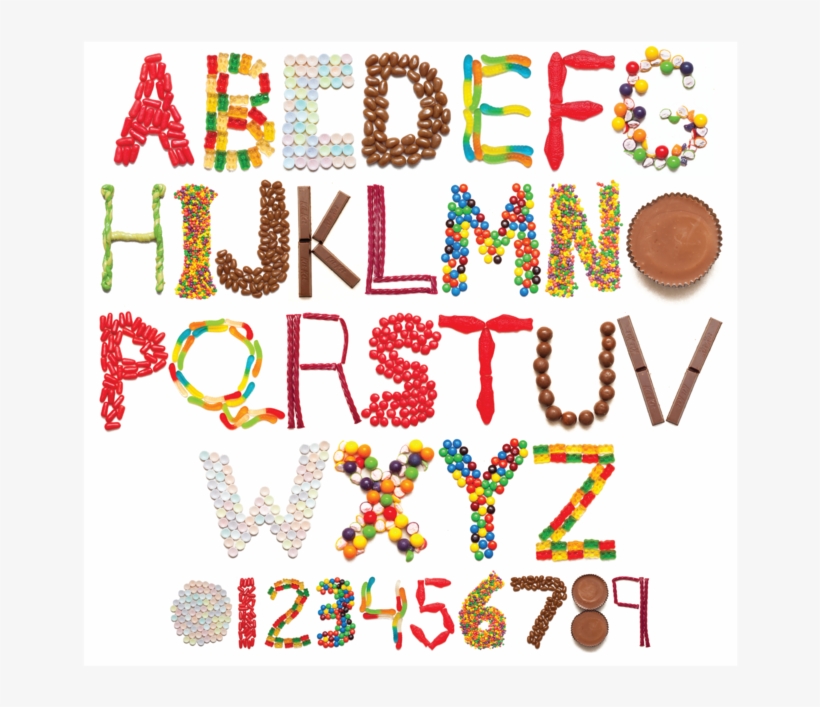 Rainbow Barf Carinne Urrutia - Unique Found Objects Alphabet, transparent png download