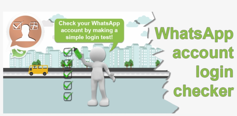 Whatsapp Account Login Checker Tool Header Image - Whatsapp Login, transparent png download