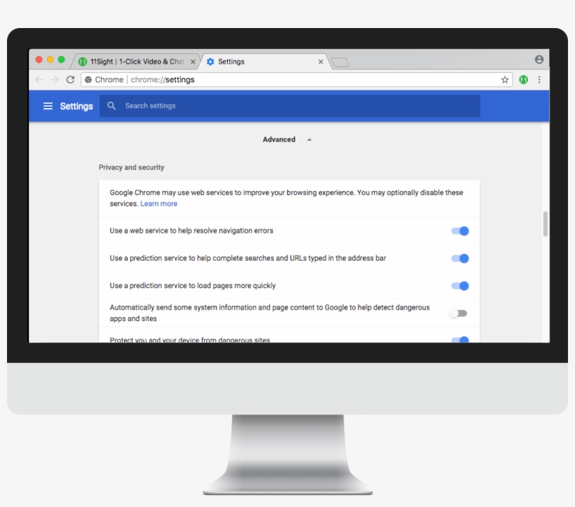 Then Scroll Down And Show Advanced Settings - Software, transparent png download