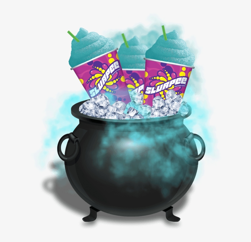 Frighteningly Free Slurpees Mist Spooky Background - Ice Cubes, transparent png download