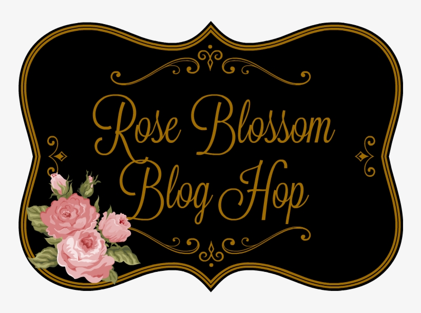 Rose Blossom Blog Hop - Hen Party Labels Black With White Writing, transparent png download